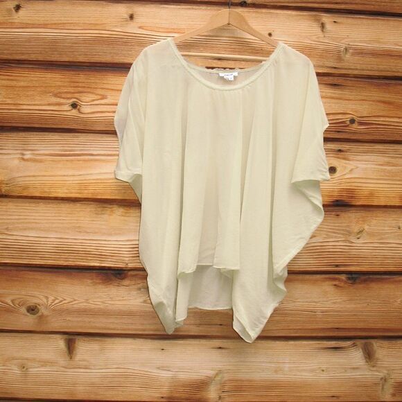 Helmut Lang Silk Oversize Top Blouse - Picture 2 of 8